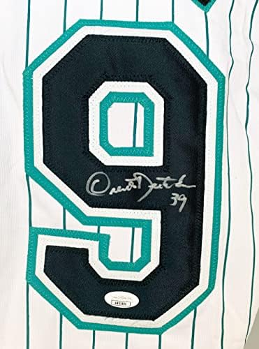 Orestes Destade Autografed assinou Jersey MLB Florida Marlins JSA CoA