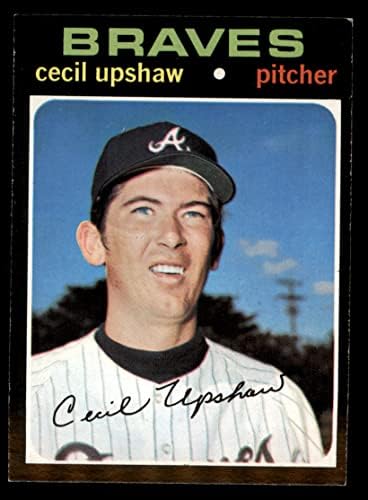 1971 Topps 223 Cecil Upshaw Atlanta Braves Ex/Mt Braves
