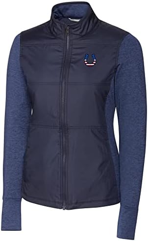 Cutter & Buck Women feminino Stealth Full-Zip Jacket