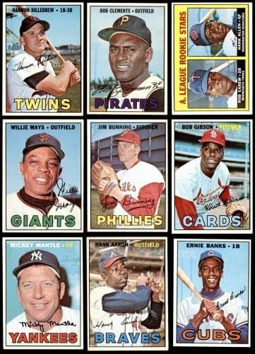 1967 Topps Baseball Conjunto completo 6 - Ex/Mt - Conjuntos completos de beisebol