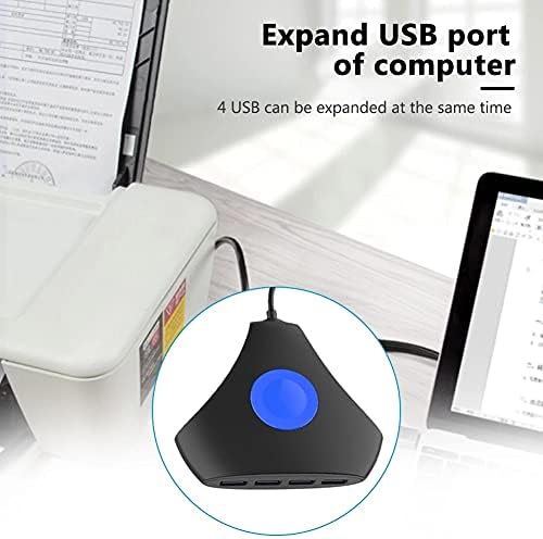 SXDS PORTATE 4 PORT USB 3.0 Hub de alta velocidade 5 Gbps Adaptador de expansão de separação USB para acessórios