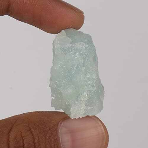 Gemhub 60,5 ct natural áspero aqua sky aquamarina solta pedra gemed ritche rock cristal pedra preciosa para fabricação