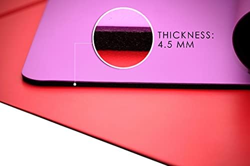 Kalm Manifesto Yoga Mat 4,5 mm de espessura sem deslizamento ecológico feito com borracha natural para melhor aderência e