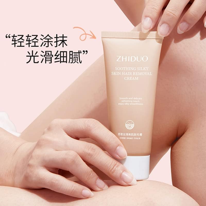 Shurou Selky Skin Beauty Remoção de cabelo Creme hidratante Remoção de cabelo para mãos e pernas 舒柔 丝 滑美 毛膏 毛膏 手部 腿部