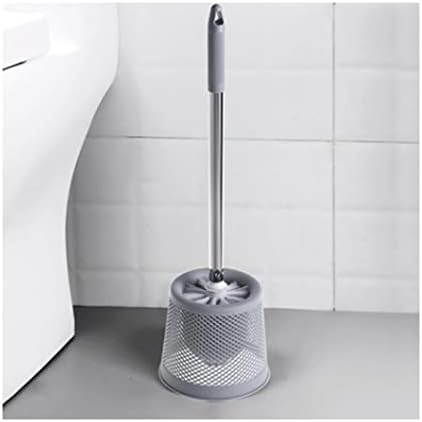 Pincel de vaso sanitário em piso pnacl com alça de aço inoxidável escova de vaso sanitário de plástico e escova de vaso sanitário