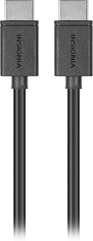Insignia - 4 '4k Ultra HD HDMI CABO - BLACK