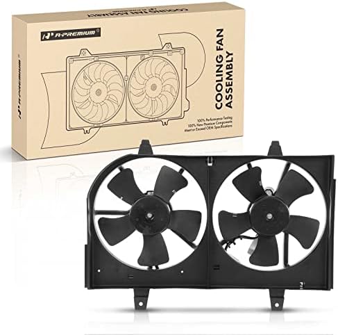 Montagem do ventilador de resfriamento do radiador do motor A-premium Compatível com Nissan Maxima & Infiniti i30, 2000-2001,