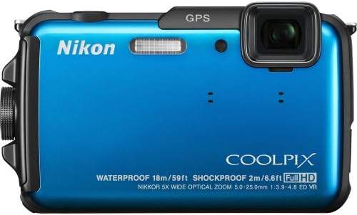 Nikon Coolpix AW110 Wi-Fi e câmera digital à prova d'água com GPS