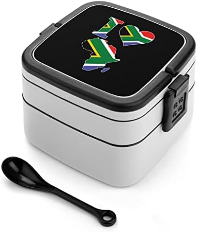 Eu amo a caixa de bandeira da África do Sul