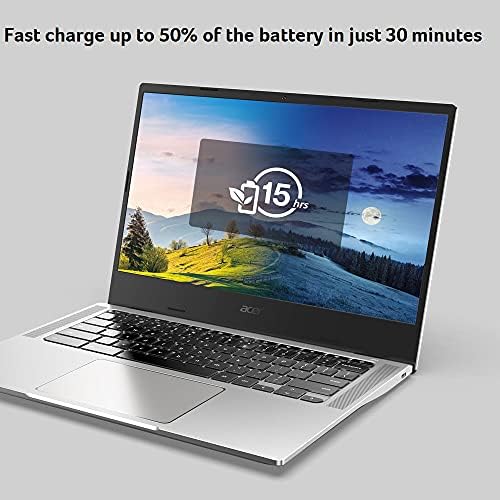 Acer Chromebook 514 Laptop | 14 FHD Touch | MEDIATEK Kompanio 828 Octa-Core Processor | 8 GB de RAM | 64 GB EMMC | Wi-FI 6 |