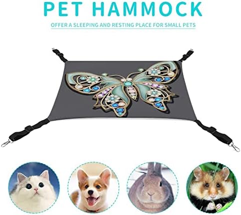 CAT Hammock Butterfly Cat Baço Janela de gaiola Salvando o espaço para animais de estimação para animais de estimação