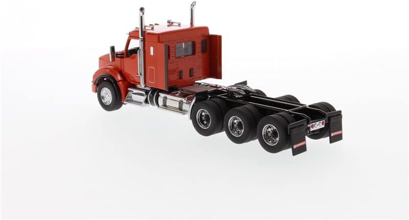 Para Caterpillar para Kenworth T880 SBFA 40 Sleeper Tridem Tractor 1/50 Modelo pré-construído de caminhão diecast