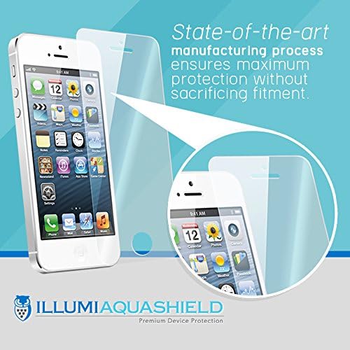Illumi Aquashield Screen Protector Compatível com Apple iPhone 8 sem bubble de alta definição Filme TPU flexível claro