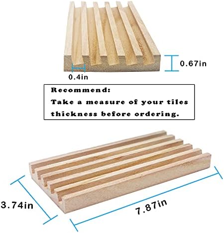 Bandejas/racks de Domino de madeira ESSAJOY Conjunto de 8 titulares de bandejas/racks de trem mexicano Rummy rack rack