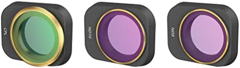 Filtros de lente azusumi Conjunto compatível para Mini 3 Pro Drone Cpl e filtros de proteção contra lentes de câmera