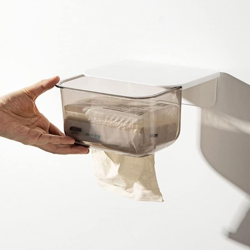 Caixa de tecidos de dingzz pendura na caixa de armazenamento transparente guardana
