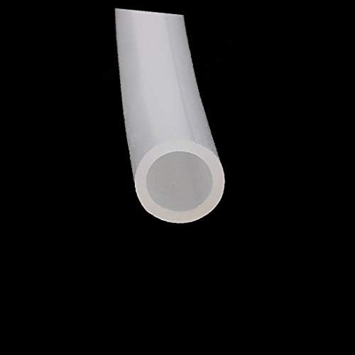 X-dree 6mm x 8mm Tubo de borracha resistente a silicone de até alta temperatura Tubo de borracha 2m Comprimento (Tubo de
