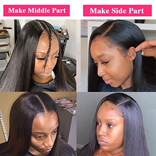 U parte de cabelo humano peruca onda corporal perucas de glueless 2x4 perucas de cabelo humano upart para mulheres negras