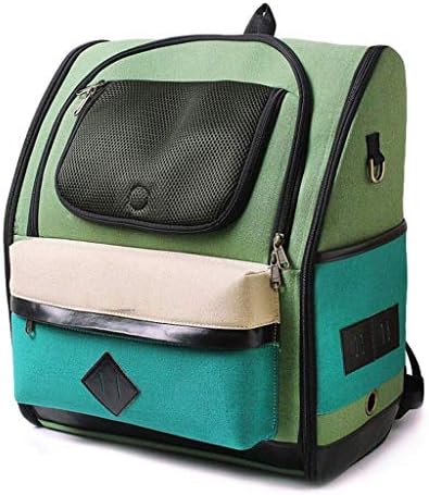 Mochila de cães de palha, bolsa de estimação durável e confortável para cães e coelhos, projetados para viagens, caminhadas e caminhadas ao ar livre