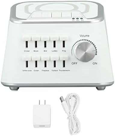 Máquina de som de ruído branco Topincn para adultos para crianças bebês, ruído sem fio Bluetooth cancelando a máquina de auxílio