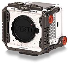 Tiltaing da câmera completa da gaiola compatível com a câmera Komodo vermelha - cinza tático