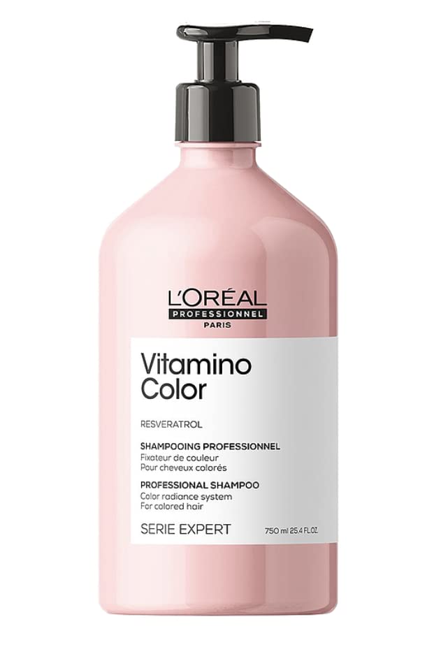 Loreal Professionnel Serie Expert Vitamino Color Protecting Shampoo para cabelos coloridos 25,4 fl.oz.
