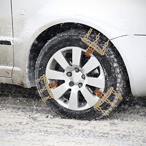 Acessórios para picapes da picape Favomoto de inverno Correntes de neve de carro Metal Snow Chains Correios de pneus