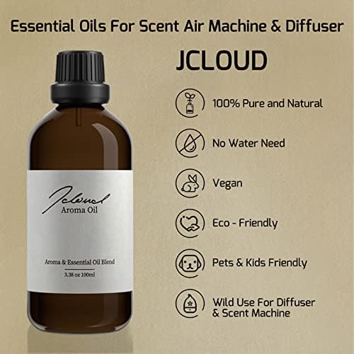 JCLOUD Smart Scent Air Machine para Home & Miracle essencial Oils essencial 100ml para difusor