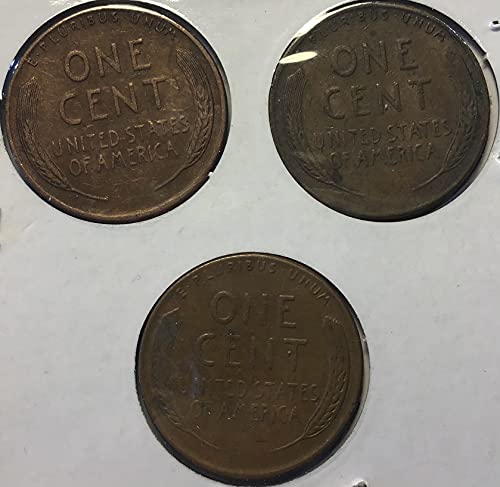 1951 P D S Lincoln Wheat Penny Cent PDS Set Penny Seller