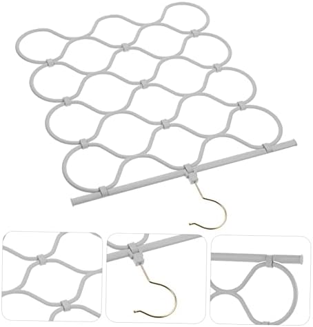 Zerodeko cachecol rack de armazenamento cabide dobrável cabide multiuso cabide garotas armadilhas de cinto cabide leggings hanger