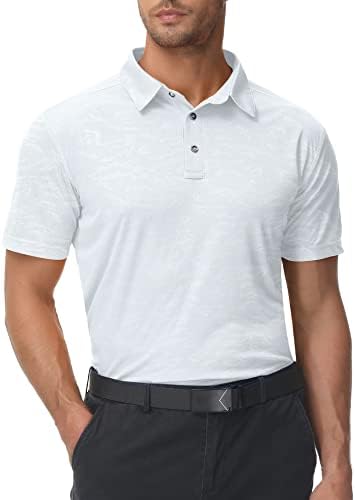 Camisa de pólo de golfe masculino de manga curta camisa tática de pólo de tênis casual