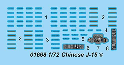 Kit de modelo J-15 Chinese J-15