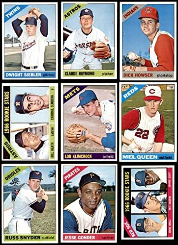 1966 Topps Baseball High Number Complete Conjunto VG/Ex+