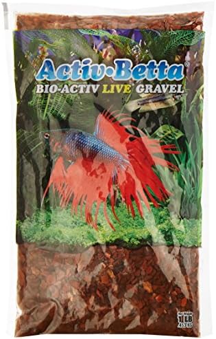 Ativar areia de aquário Betta, 1 libra, Red River