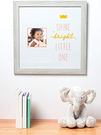 Kate & Milo Little and Loves Signature Frame, Livro de visitas exclusivo do chá de bebê, conselhos e quadros de desejos bem, decoração