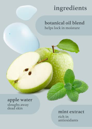 Conjunto de óleo labial Appleseed - Appleberry & Applemint | Com óleo de semente de maçã, mancha labial, presente,