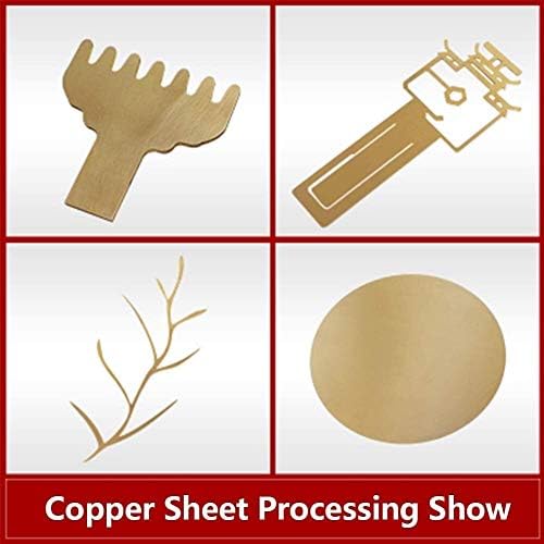 Syzhiwujia Metal Capper Foil Folha de cobre Metal Brass Cu Placa de folha de folha de papel alumínio
