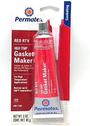 Permatex Alta Temp Red RTV Silicone Junta