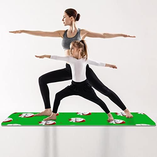 Cato de Natal em Red Hat Yoga Mat Workout Mens yoga tapete de piso grosso de piso grosso Grip Pilates Gyms Yoga tapetes
