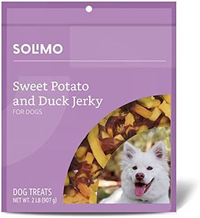 Brand - Solimo Chicken Jerky Dog Treats, 2 libras
