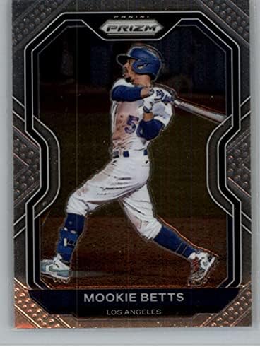 Mookie Betts 2021 Panini Prizm 244 nm+ -mt+ mlb beisebol Dodgers