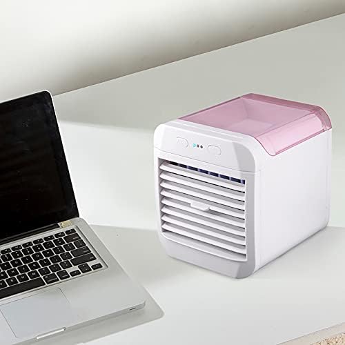 Fã de resfriamento por portátil AC Air Conditioner Mini Fan para quarto | Ultra-Quiet Indoor CA Fan Mini portátil 2021 Mini