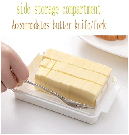 Caixa de preservação de manteiga, caixa de recipiente de preservação de alimentos, panela de manteiga divisível com tampa, vedação