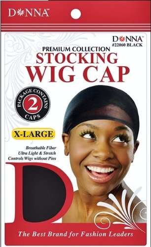 Premium Stocking Wig Cap X -Large - 24 peças