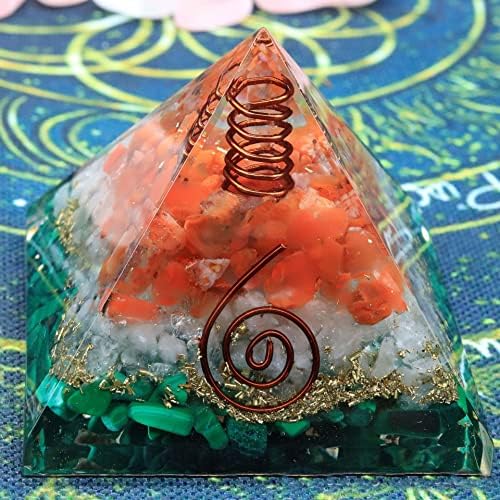 New Orgone Pyramid E-Energy Protection Gerador de energia positiva para o chakra Equilibre meditação profunda Cura