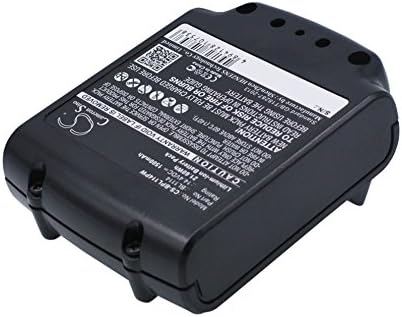 Bateria de substituição de Cameron Sino para Black & Decker ASL146BT12A, ASL146K, ASL146KB, ASL148K, ASL148KB, LBXR16, LDX120C, LDX120SB, LGGE
