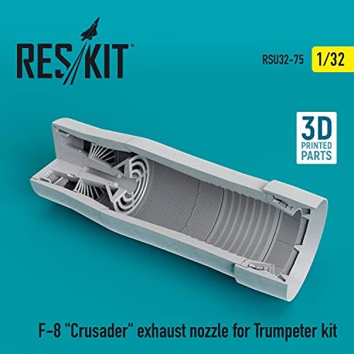 Reskit RSU32-0075 - 1/32 - F -8 Crusader Bico para kit de trompetista