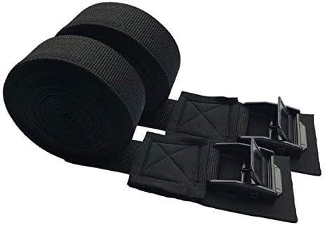 Antecedores de amarração de 2pcs tiras pretas tiras de cargo pesado ladences de amarrar cinturões de tensionamento mala de bagagem