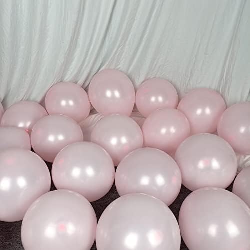 Kirikou 100pcs pastel rosa pálido Balões de látex de 10 polegadas Macaron Candy Colored Party Balloon