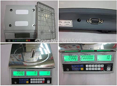 CGOLDENWALL DE High Precision Digital Counting Scale Industrial Pesado Equilíbrio Balanço Precision A escala eletrônica